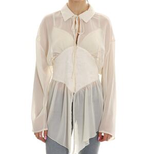 CAMICIA CORPETTO PANNA